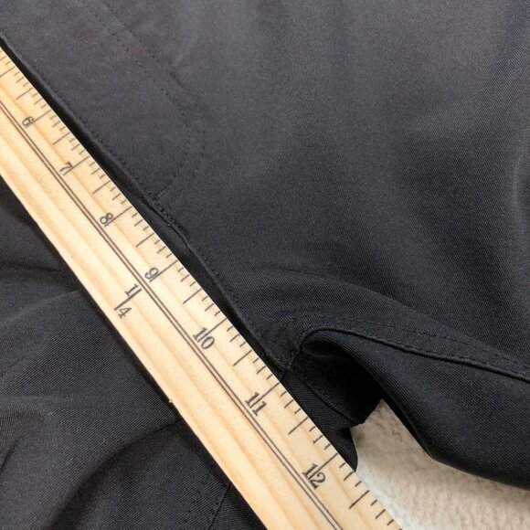 FootJoy Pants Men's 34x27 Black Athletic Fit Golf Performance Chinos Logo - Picture 10 of 16